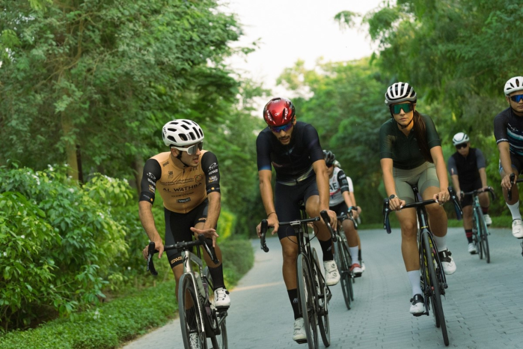 Masaar Sharjah cycling track is levelling up the developments charm exceptionally.