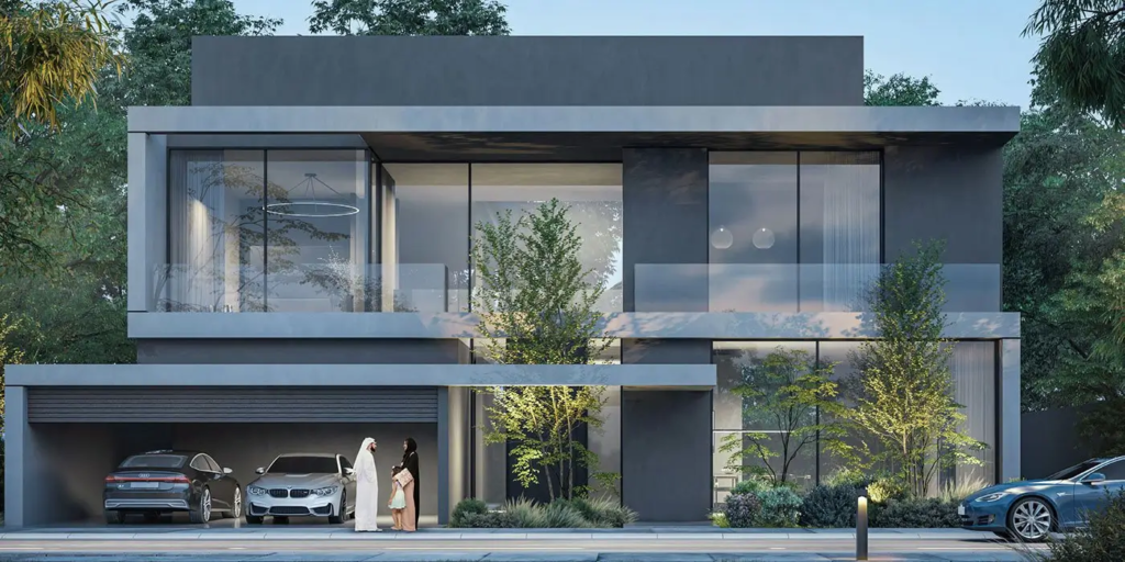Overview of Masaar Villas