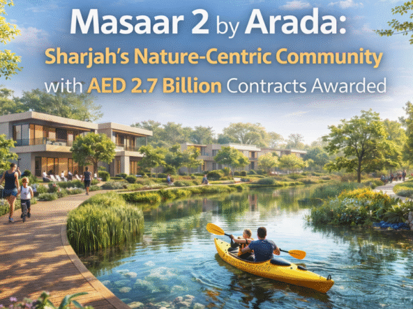 Masaar 2 by Arada_ Sharjah's Nature-Centric Community with AED 2.7 Billion Contracts Awarded