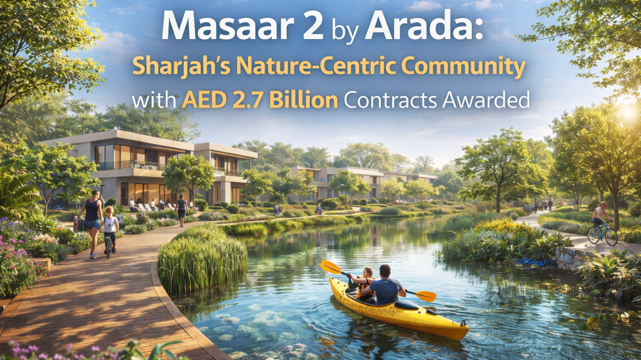 Masaar 2 by Arada_ Sharjah's Nature-Centric Community with AED 2.7 Billion Contracts Awarded
